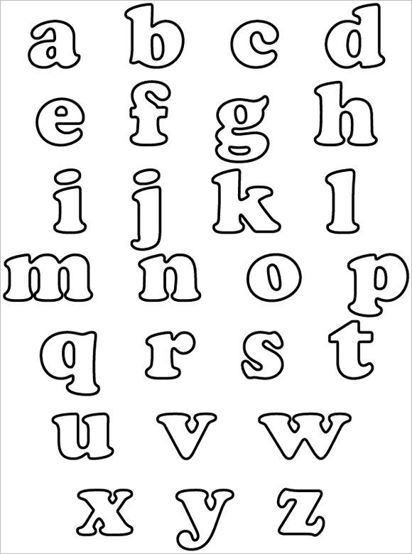 30 Alphabet Bubble Letters Free Alphabet Templates Bubble Letter 