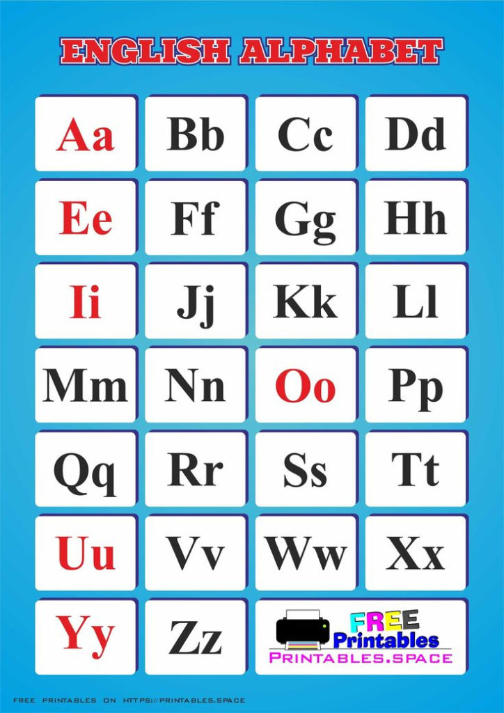 51 English Alphabet Printable English Alphabet Alphabet English ...