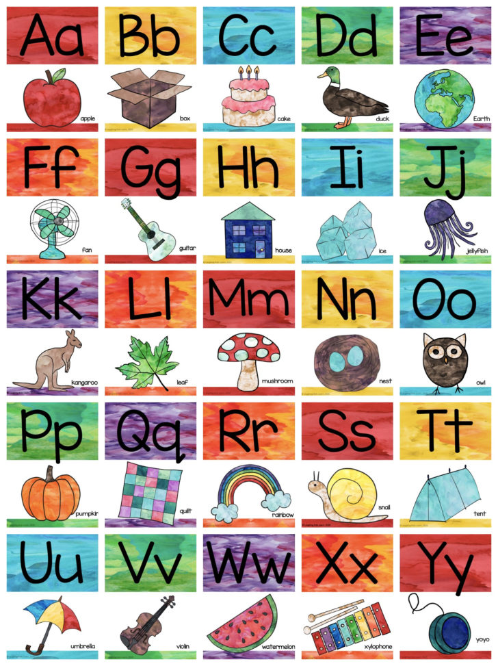 Printable Alphabet Letters For Kids