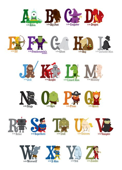 Alphabet Lores jpg 670 935 Alphabet Art Print Typography Book 