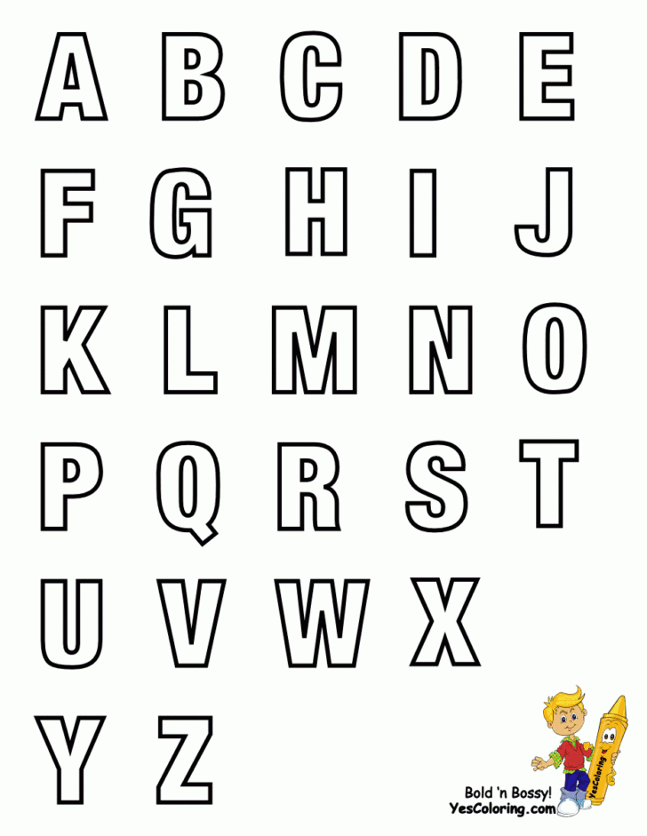 Printable Alphabet Letters To Print