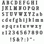 Free Alphabet Stencils Letter Stencils To Print Alphabet Stencils