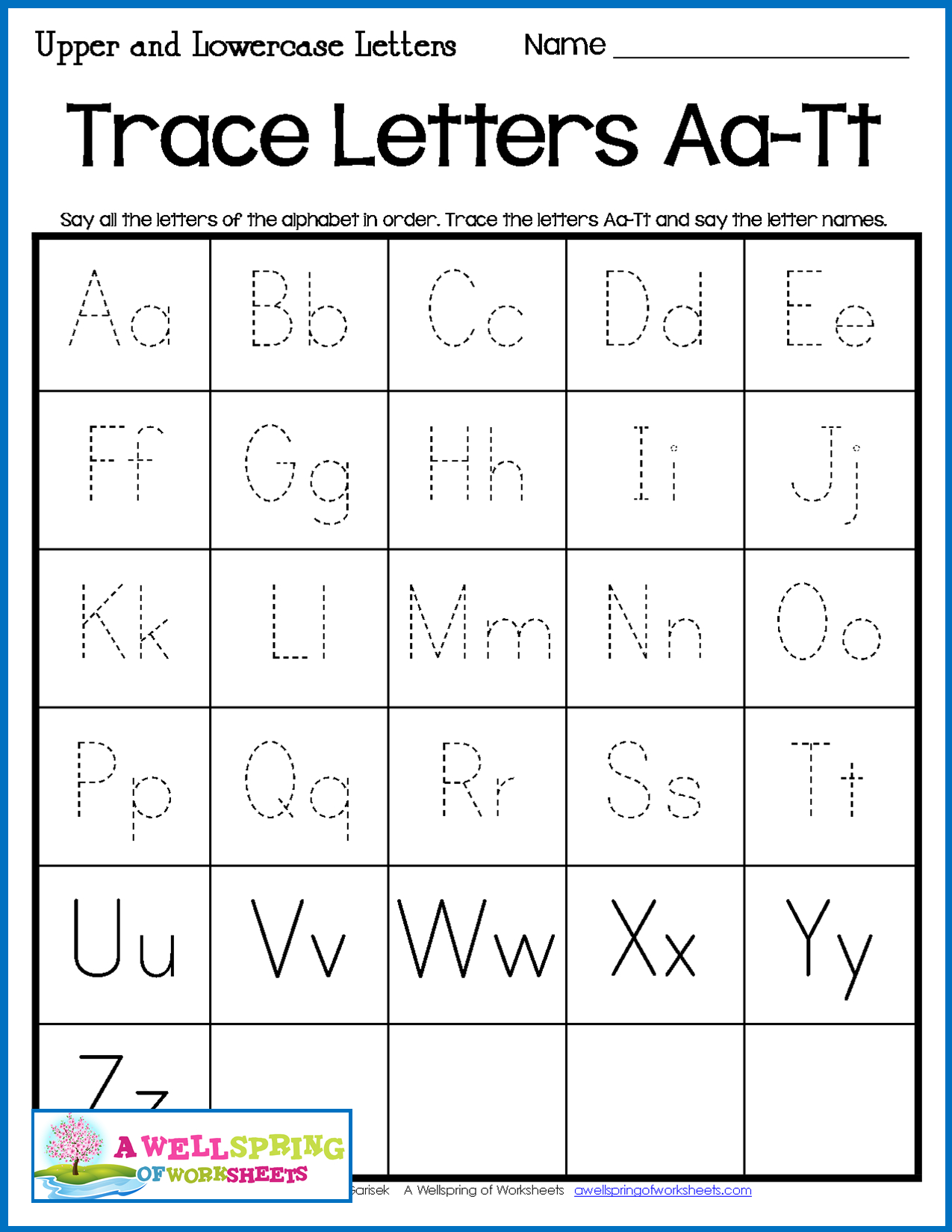 Free Printable Alphabet Letters Upper And Lower Case PDF Printable