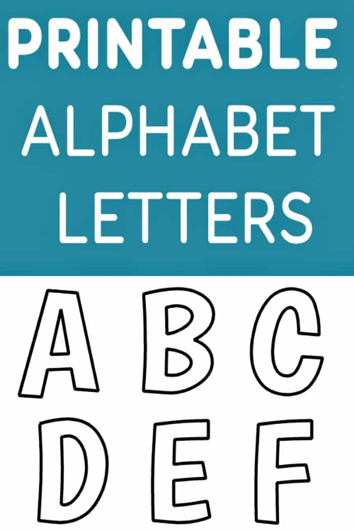 Free Alphabet Templates To Print