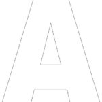 Free Printable Upper Case Alphabet Template Free Printable Alphabet