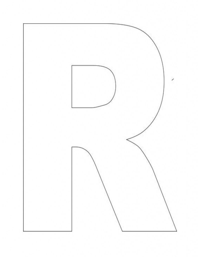 Letter R Coloring Pages Letter R Templates And Songs For Kids From 