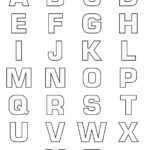 Printable Alphabet Bubble Letter Outlines Bubble Letter Fonts Free
