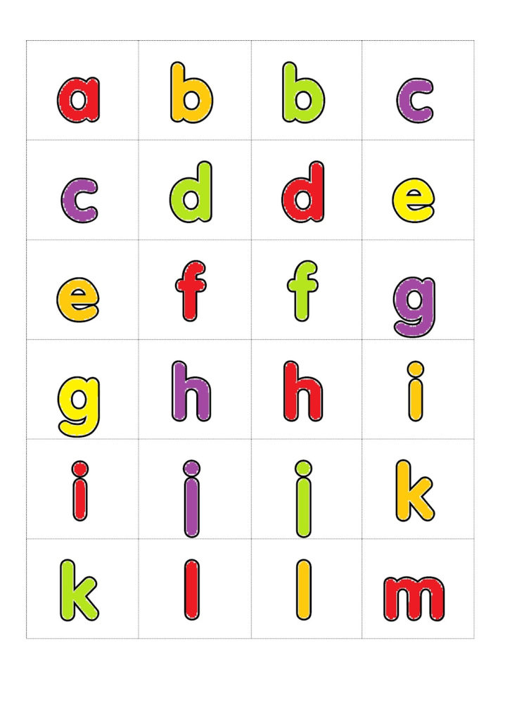 Letters Of The Alphabet Printable