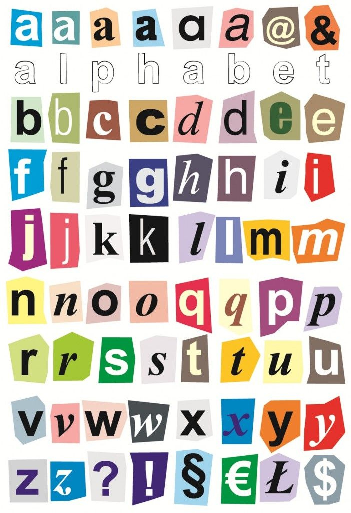 Small Alphabet Letters Printable Abecedario Lettering Tipos De 