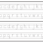 Tracing Alphabet All Various Theme Educative Printable