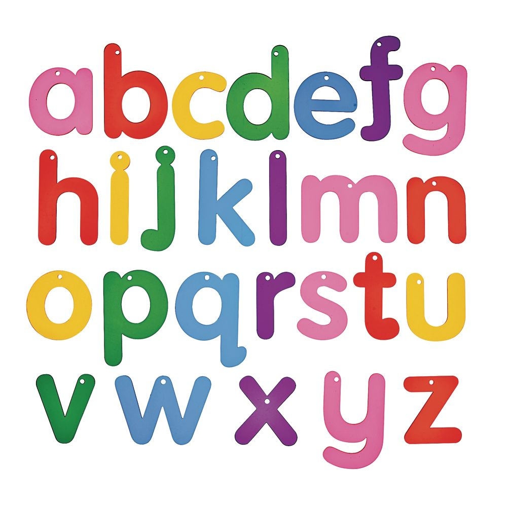 Translucent Rainbow Alphabet Letters 26 Pieces Letters Numbers 