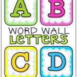 Word Wall Alphabet Letters Word Wall Letters Word Wall Kindergarten