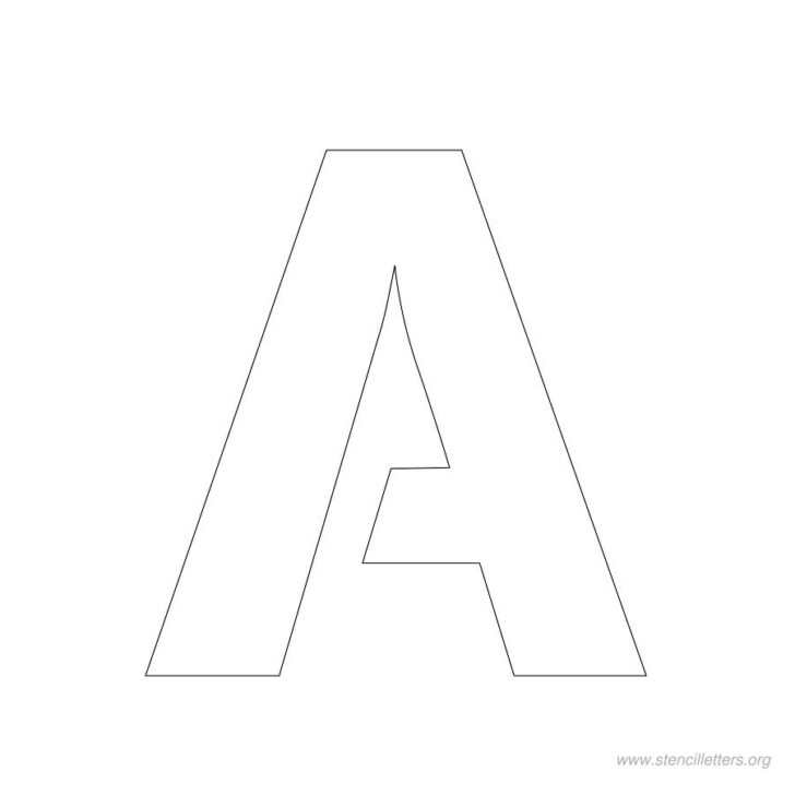 Printable 2 Inch Alphabet Letters