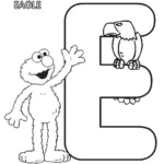 25 Cute Elmo Coloring Pages For Your Little Ones With Sesame Street Alphabet Coloring Pages Printable