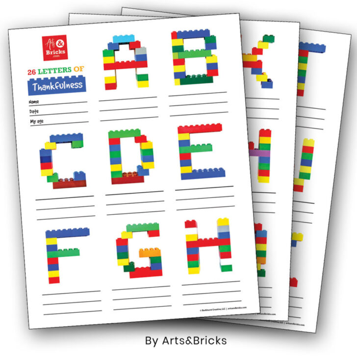 Lego Alphabet Letters Printable Free