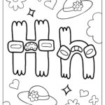 28 Alphabet Lore Coloring Pages (Free Pdf Printables) Throughout Alphabet Lore Coloring Pages Printable