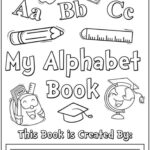 28 Printable Pages Alphabet Book Coloring Book Educational Digital For My Alphabet Book Cover Printable