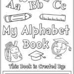 28 Printable Pages Alphabet Book Coloring Book Educational Digital In Alphabet Cover Page Printable