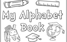 28 Printable Pages Alphabet Book Coloring Book Educational Digital regarding Alphabet Books For Preschoolers Printable