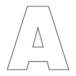 3 Inch Letter Stencils   10 Free Pdf Printables | Printablee With Regard To 3 Inch Alphabet Stencils Free Printable