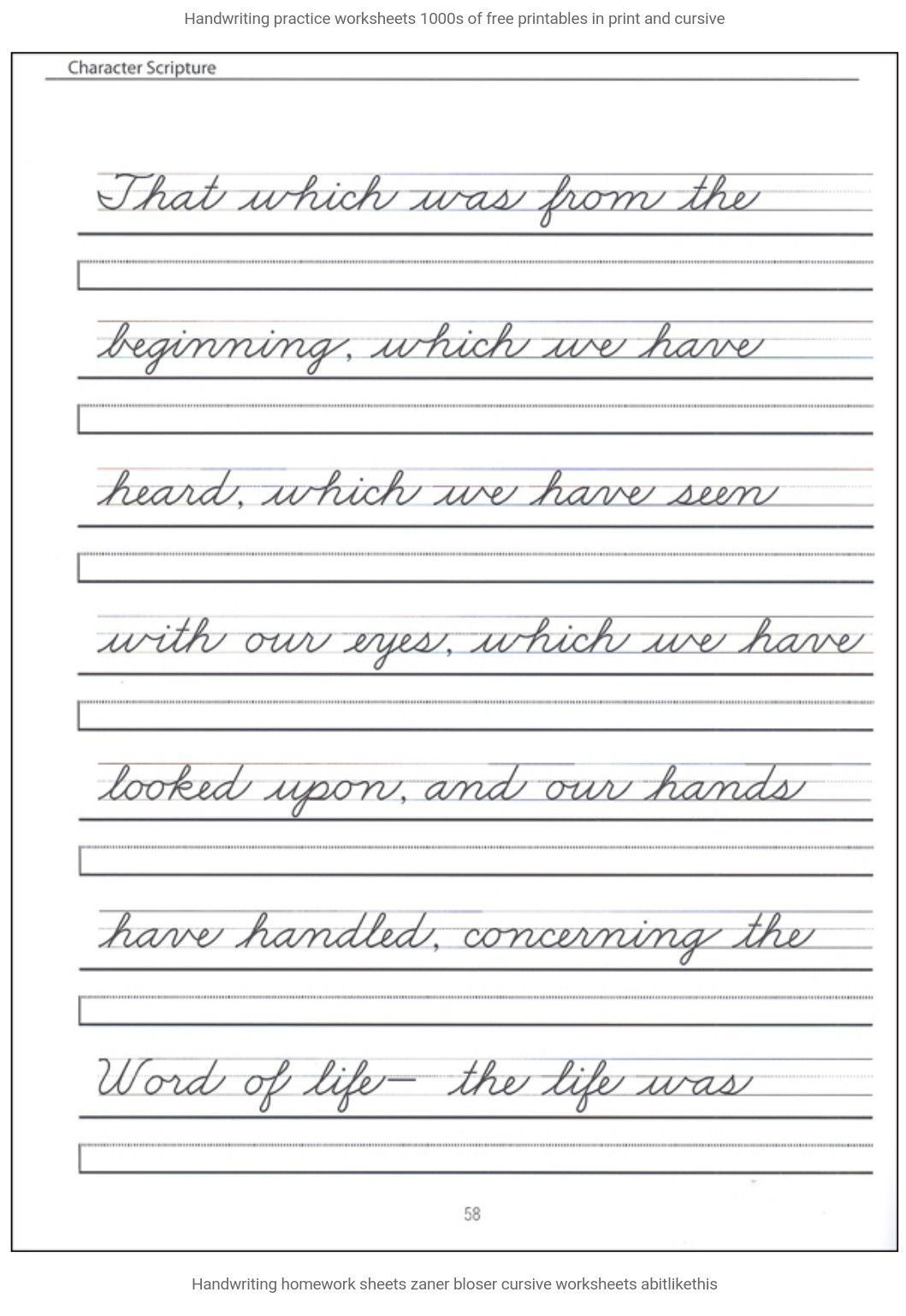 32 Cursive Writing Practice Sheets Ideas | Cursive Writing intended for Free Printable Cursive Alphabet Han