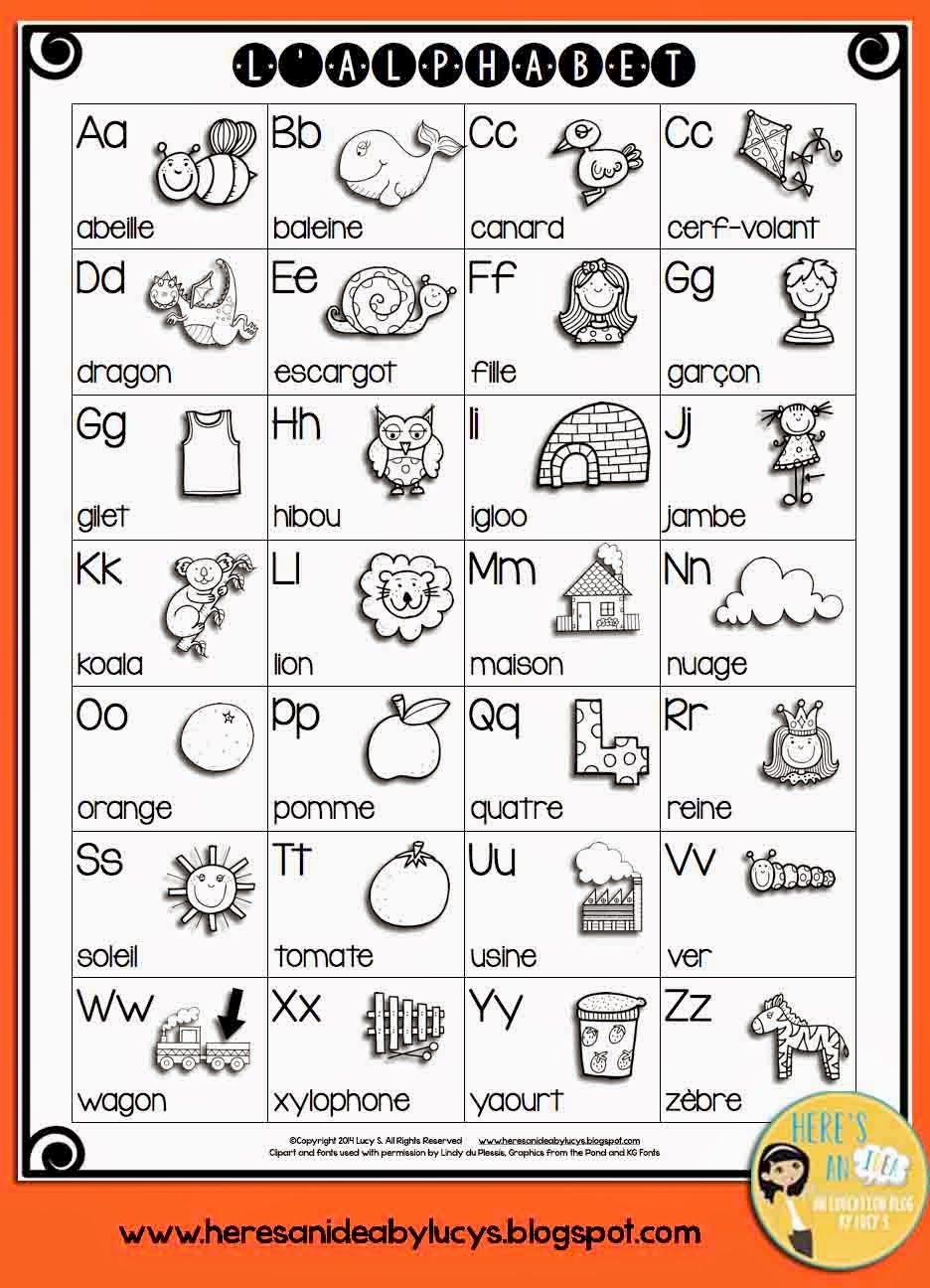 39 French Alphabet Ideas | French Alphabet, Alphabet, Teaching French inside Printable French Alphabet Chart