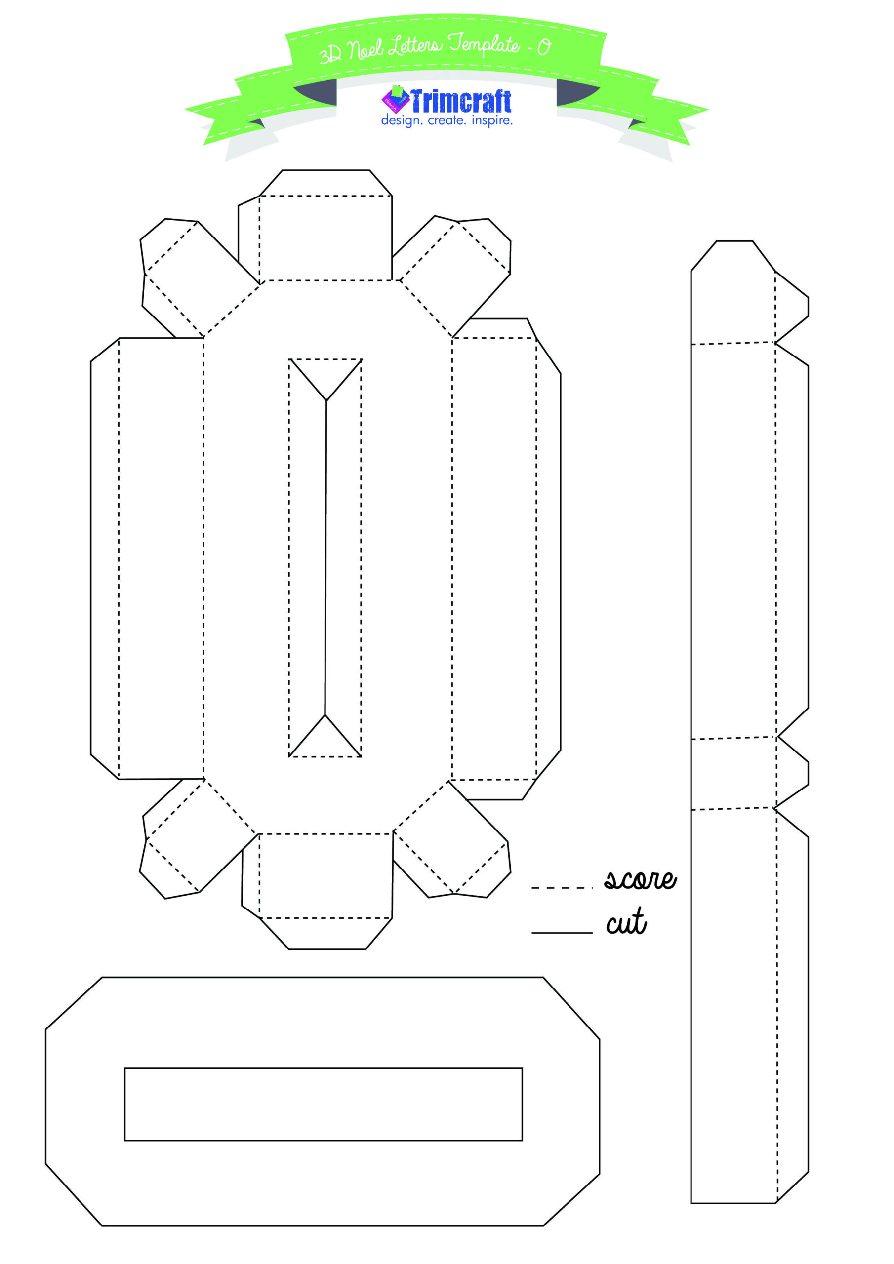 3D Letter Template intended for Printable 3D Alphabet Letters Template