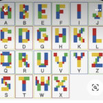 43 Ideeën Over Lego Letters & Cijfers | Lego Letters, Lego, Letteren Throughout Lego Alphabet Letters Printable