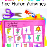 6 Creative Alphabet Fine Motor Skills Activities   Playfully Primary Within Fine Motor Alphabet Activities Printable