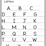770 Best Letter Worksheets Ideas | Letter Worksheets, Preschool Throughout Pre K Printable Worksheets Alphabet