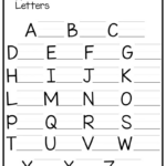 770 Best Letter Worksheets Ideas | Letter Worksheets, Preschool Within Pre K Alphabet Printable Worksheets