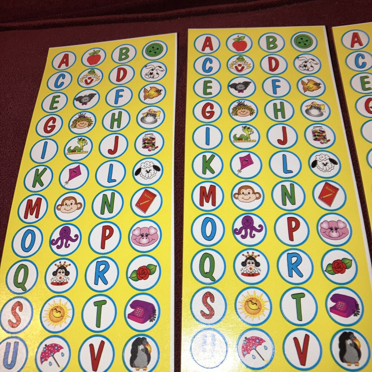 8 New Teacher’s Alphabet Letter &amp;amp; Picture Sticker Strips From Frog Street Press for Frog Street Alphabet Printable