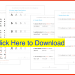 9+ Free Russian Worksheets Pdf For Beginners Intended For Russian Alphabet Printable Worksheets