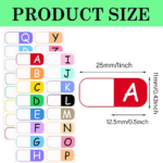 A To Z 26 Letters Index Labels Multicolor Alphabet Tabs 3 Ring Binders  Notebook Classify Files Contents Page Address Book Folder   Aliexpress Throughout Alphabet Letter Tabbings Printable