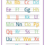 Abc Chart | Alphabet Printable Free Resources For Color Alphabet Chart Printable