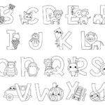 Abc Coloring Book Vector Art, Icons, And Graphics For Free Download Within Animal Alphabet Coloring Book Printable