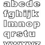Abc Coloring Pages To Print   Free Printable Coloring Pages Within Lower Case Alphabet Coloring Pages Free Printable