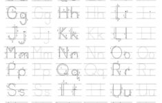 Abc Letters Printable Tracing Worksheets pertaining to Alphabet Tracing Sheet Free Printable