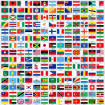 All Flags World Alphabetical Order Stock Vector (Royalty Free Intended For Flags Of The World With Names Alphabetically Printable