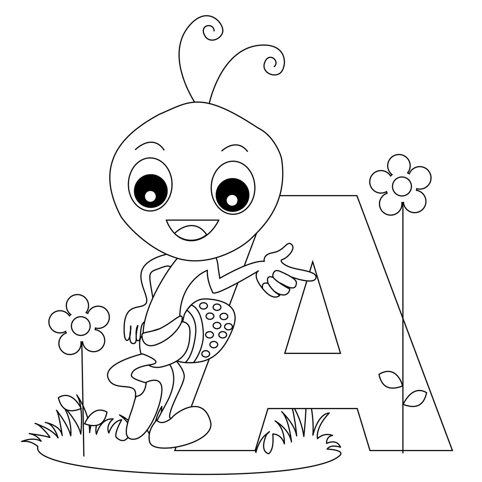 Alphabet #124600 (Educational) – Free Printable Coloring Pages inside Mr Printable Alphabet Coloring Pages