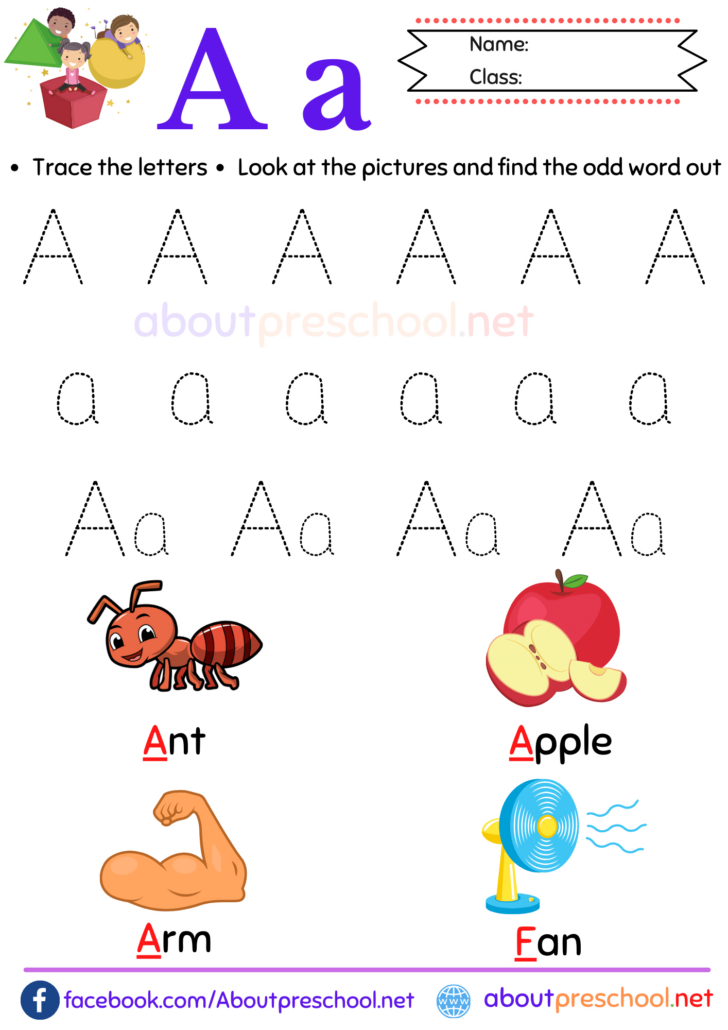 Free Printable Preschool Alphabet Activities