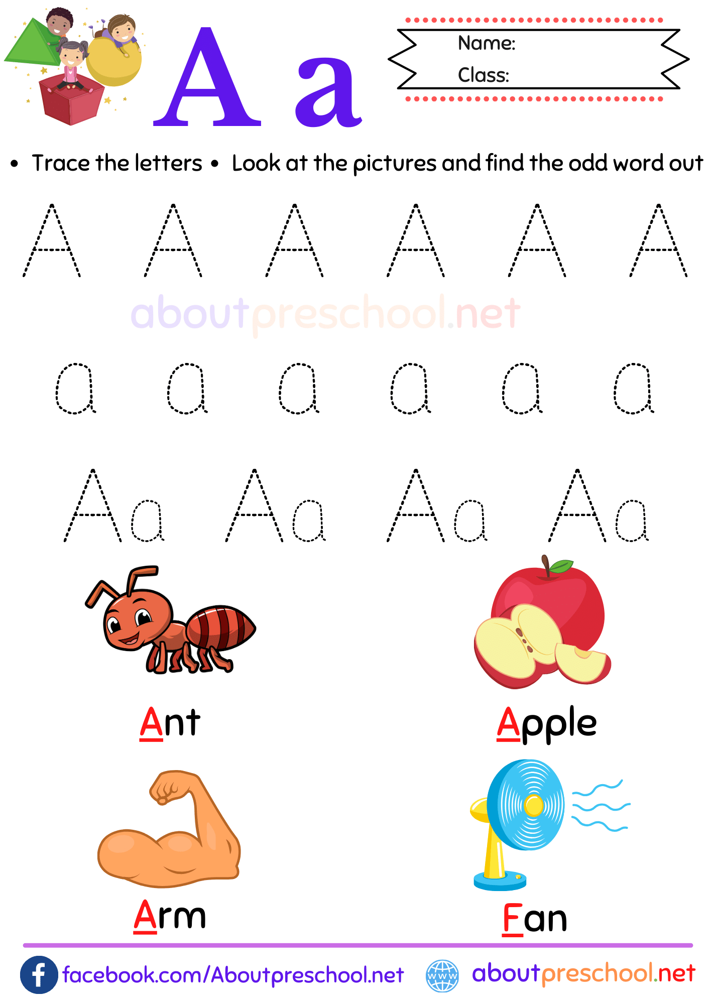 Alphabet Activities Archives - Page 4 Of 94 - About Preschool regarding Free Printable Preschool Alphabet Activities