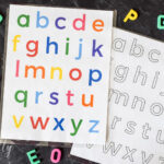 Alphabet Activities: Lowercase Letters Printable   Typically Simple Regarding Alphabet Letters Lower Case Printable