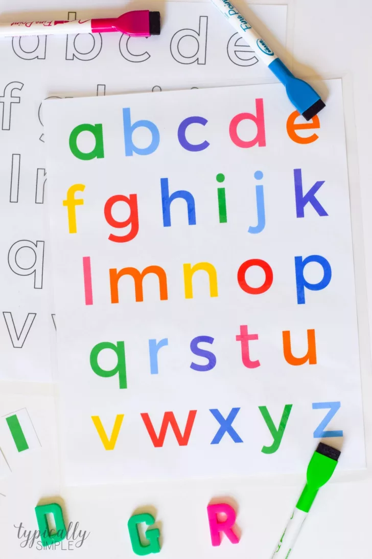 Free Printable Alphabet Letters Lower Case