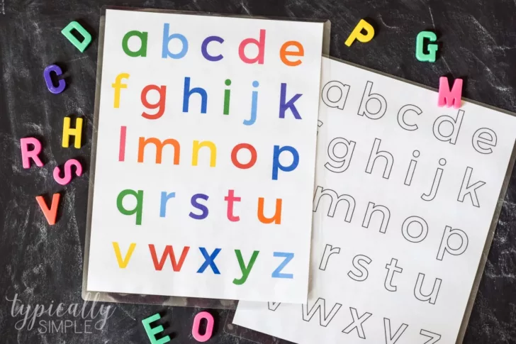 Printable Alphabet Lower Case