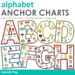 Alphabet Anchor Charts | Upper Case Letters For Printable Alphabet Anchor Chart