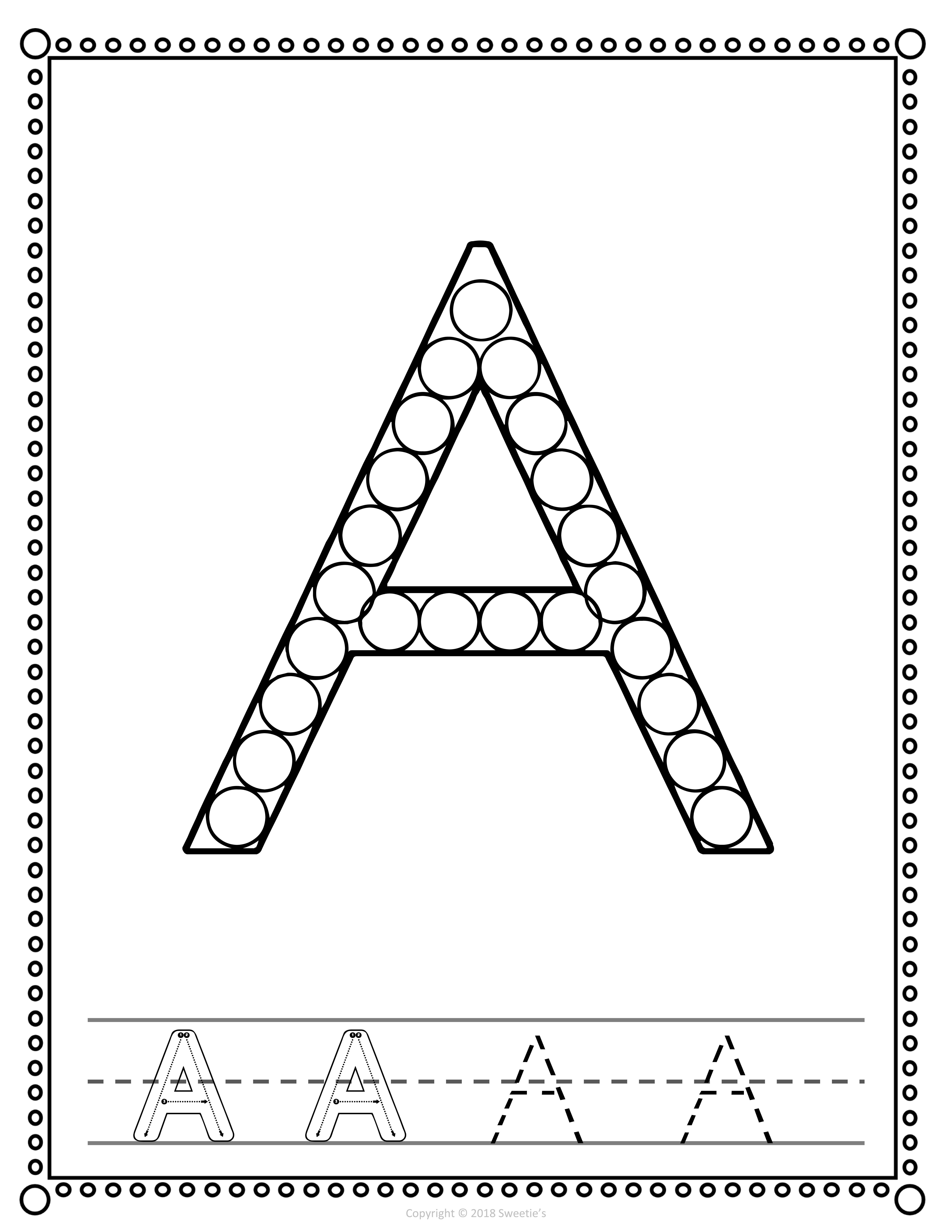Alphabet And Number Worksheets Bingo Dabber - Classful in Bingo Dauber Alphabet Printable