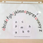 Alphabet Arc: How To Use Them + Free Printable Mat Inside Alphabet Arc Free Printable