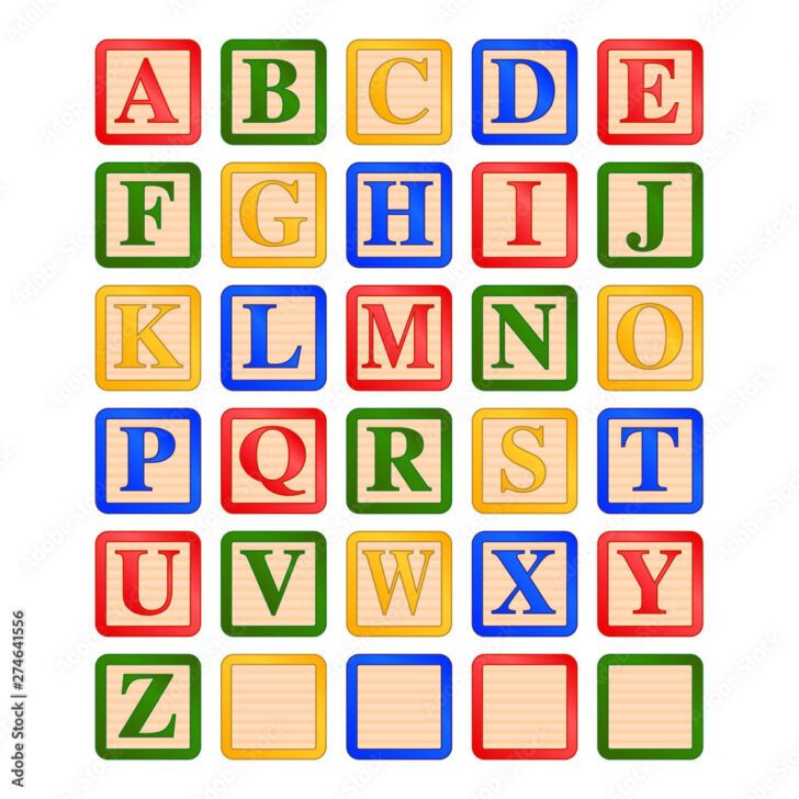 Printable Alphabet Block Letters