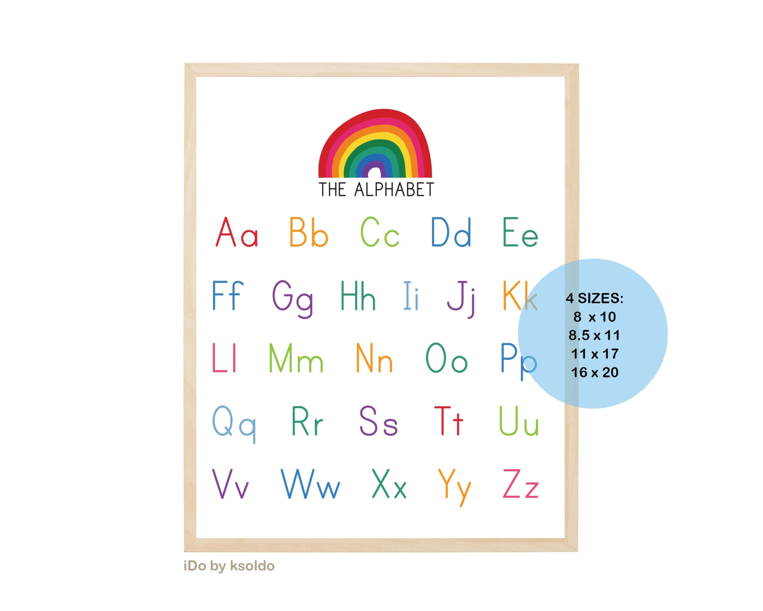 Alphabet Chart - Abc Chart - Uppercase And Lowercase Alphabet - Alphabet Poster - Alphabet Letters - Abc Poster - Abc -Printable - Download regarding Upper and Lower Case Alphabet Chart Printable